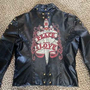 BEAUTIFUL very rare Wilson leather jacket size small perfect condition